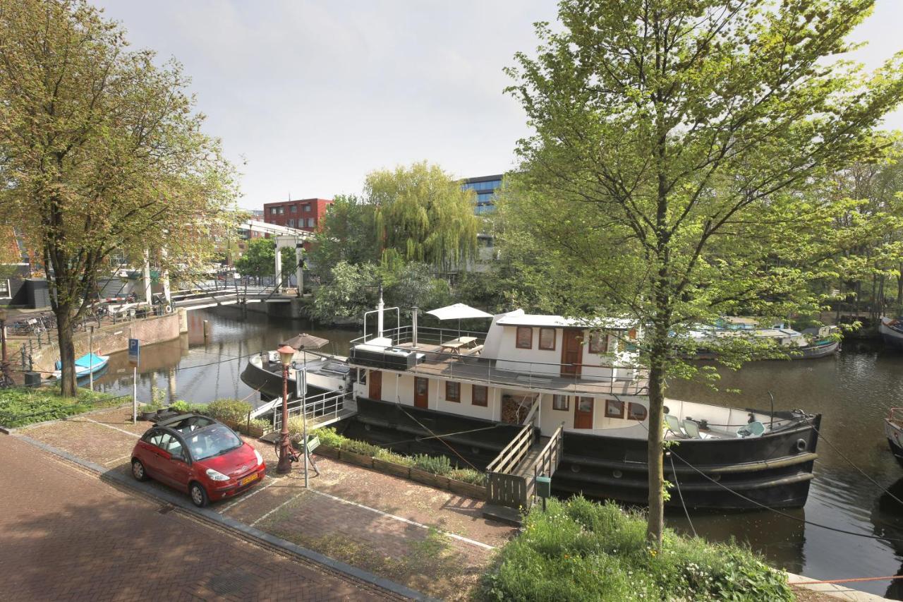 Houseboat Volle Maan Bed and Breakfast Amsterdam Exteriör bild